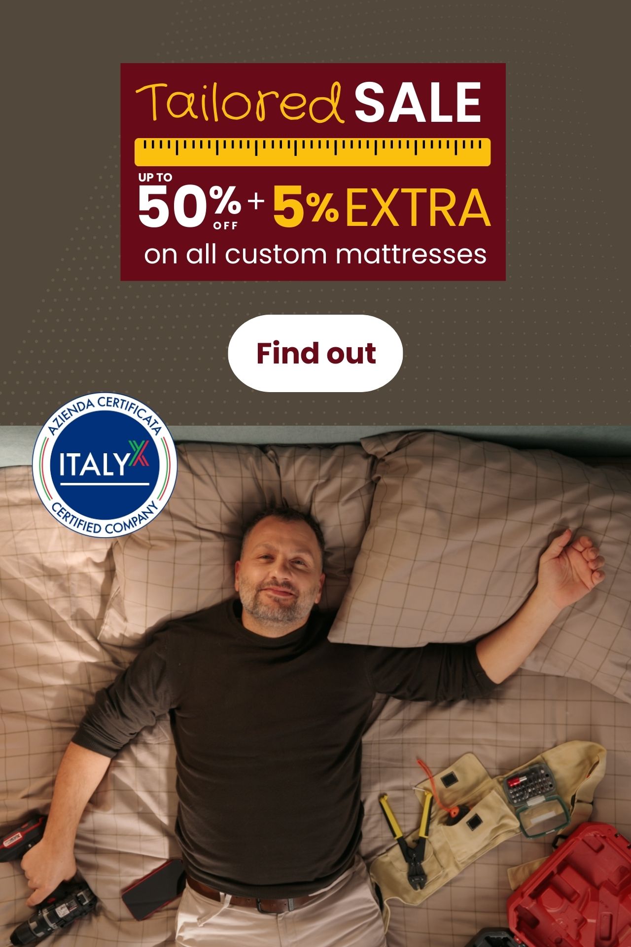 Tailored mattresses on sale